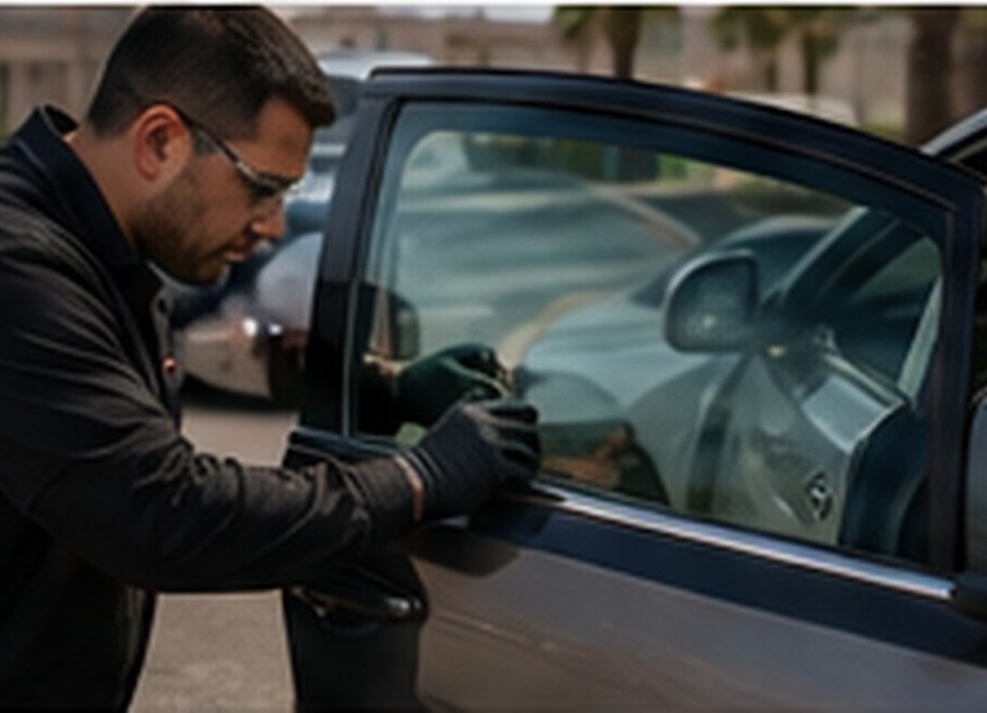 Auto glass replacement service